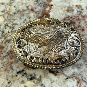 Silversmith collection rage belt Buckle